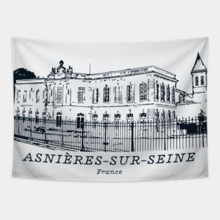 Asnières-sur-Seine - France Tapestry