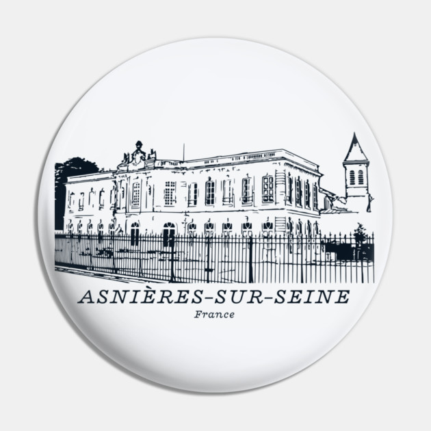 Asnières-sur-Seine - France Pin by Lakeric