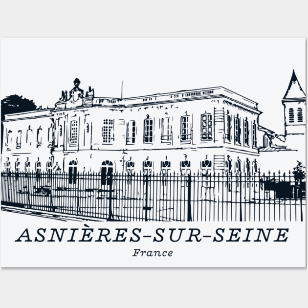 Asnières-sur-Seine - France Wall Art by Lakeric