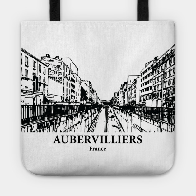 Aubervilliers - France Tote by Lakeric
