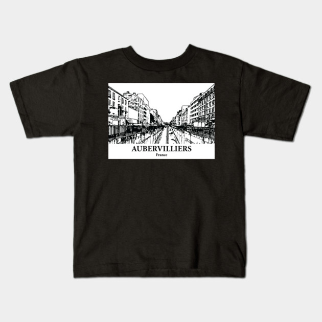 Aubervilliers - France Kids T-Shirt by Lakeric