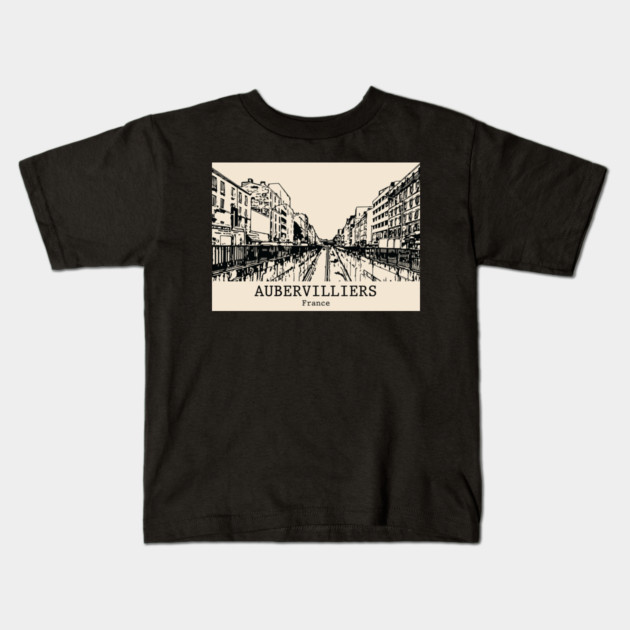 Aubervilliers - France Kids T-Shirt by Lakeric