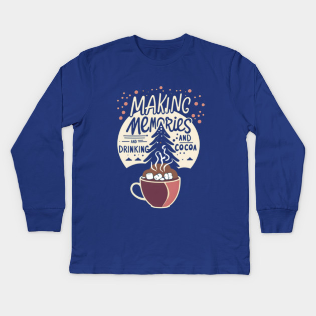 Making Memories Kids Long Sleeve T-Shirt by stitchloom