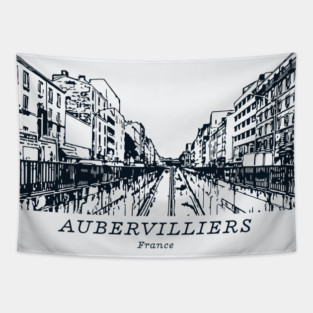 Aubervilliers - France Tapestry