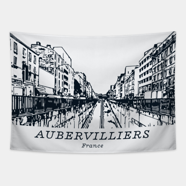 Aubervilliers - France Tapestry by Lakeric