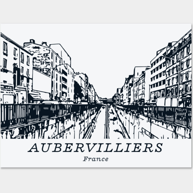 Aubervilliers - France Wall Art by Lakeric