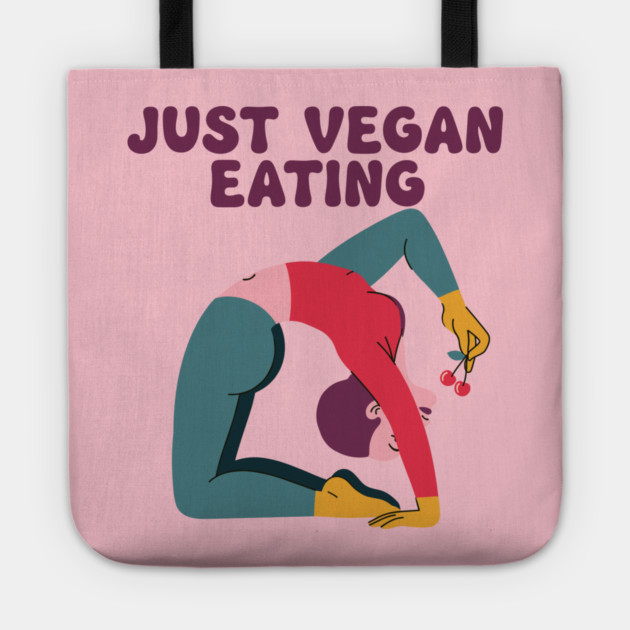 Just Vegan Eating Tote by enrynz