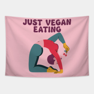 Just Vegan Eating Tapestry