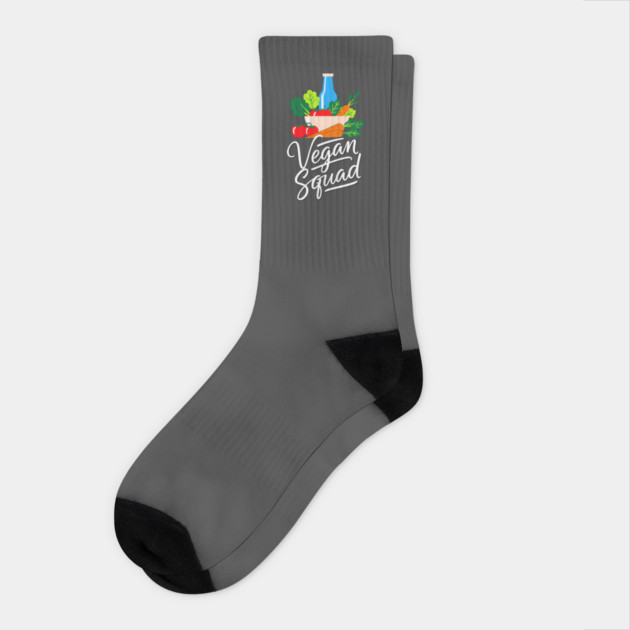 Vegan Squad Socks by enrynz