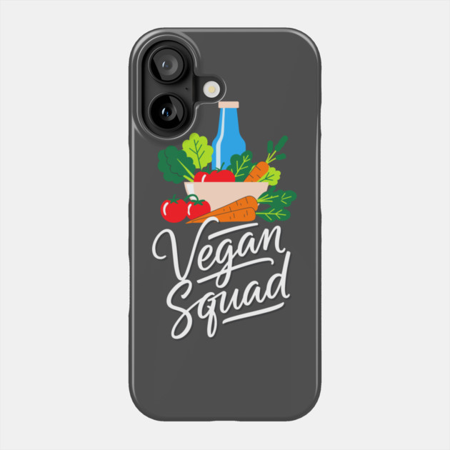 Vegan Squad Phone Case by enrynz