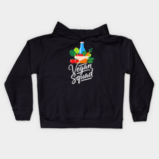 Vegan Squad Kids Hoodie