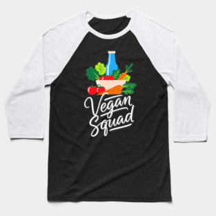 Vegan Squad Baseball T-Shirt