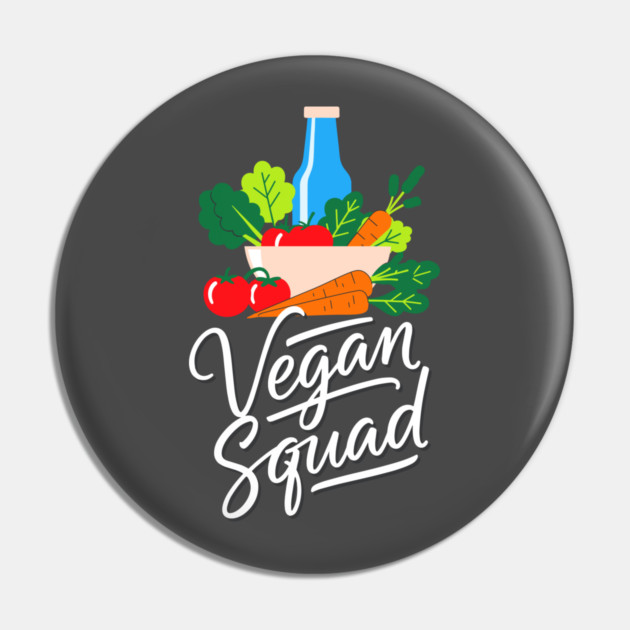 Vegan Squad Pin by enrynz