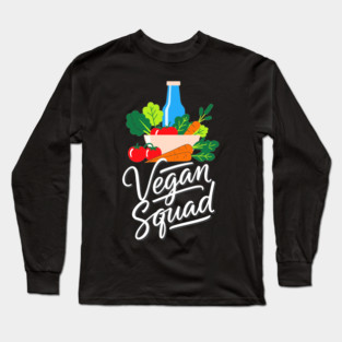 Vegan Squad Long Sleeve T-Shirt