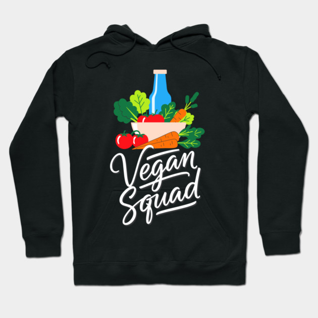 Vegan Squad Hoodie by enrynz