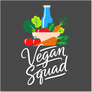 Vegan Squad Posters and Art