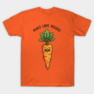 Peace Love Veggies T-Shirt