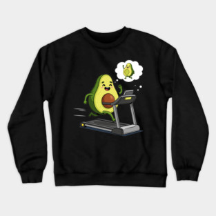 Avocado's Fitness Frenzy Crewneck Sweatshirt