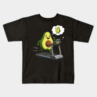 Avocado's Fitness Frenzy Kids T-Shirt