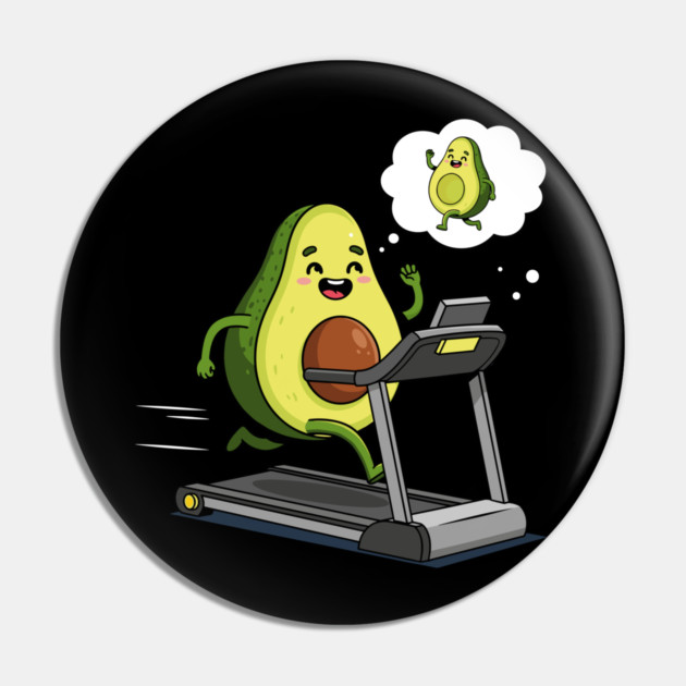 Avocado's Fitness Frenzy Pin by enrynz