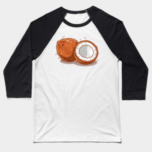 Coconut Fun Baseball T-Shirt
