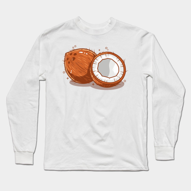 Coconut Fun Long Sleeve T-Shirt by enrynz