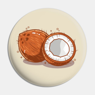 Coconut Fun Pin
