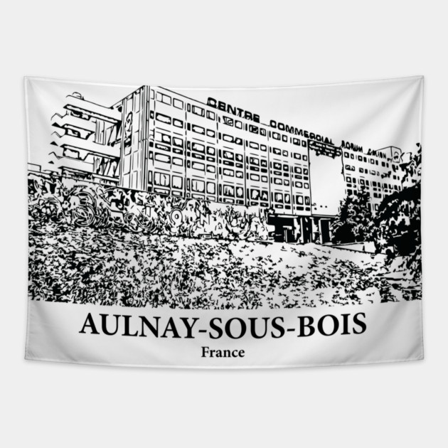 Aulnay-sous-Bois - France Tapestry by Lakeric