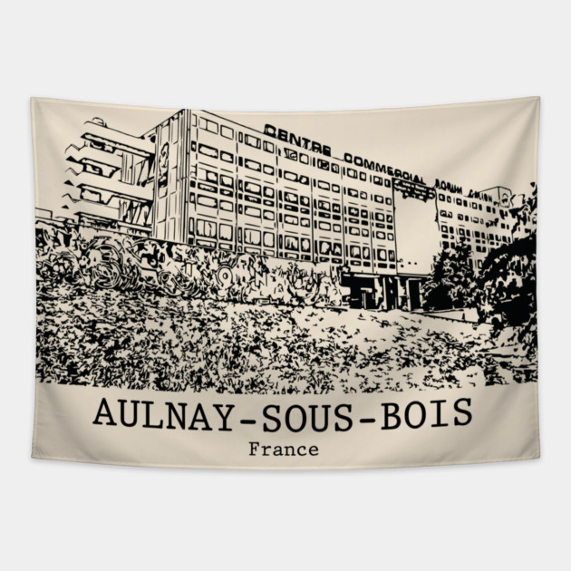 Aulnay-sous-Bois - France Tapestry by Lakeric