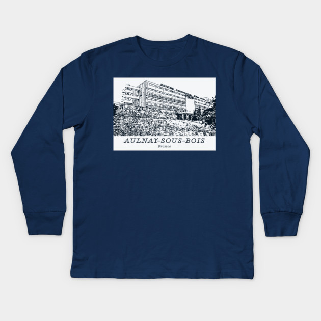 Aulnay-sous-Bois - France Kids Long Sleeve T-Shirt by Lakeric
