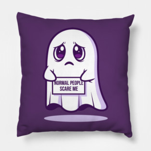 Normal People Scare Me Pillow