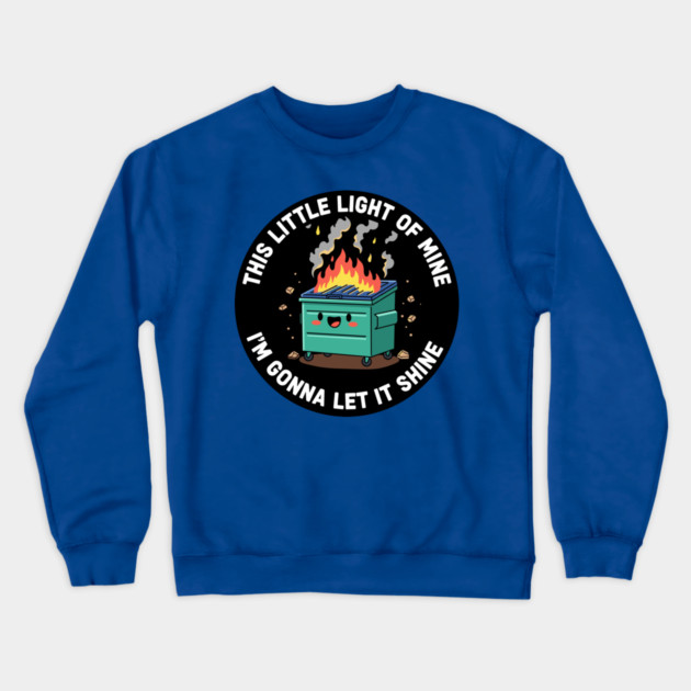 Let It Shine Crewneck Sweatshirt by enrynz