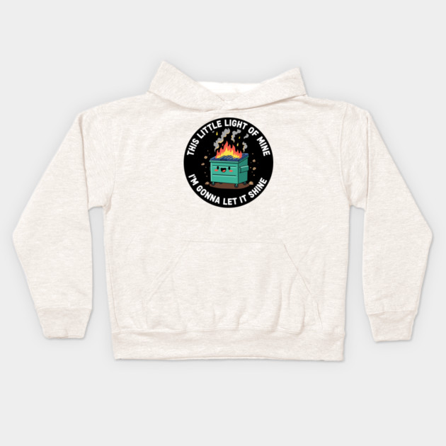 Let It Shine Kids Hoodie by enrynz