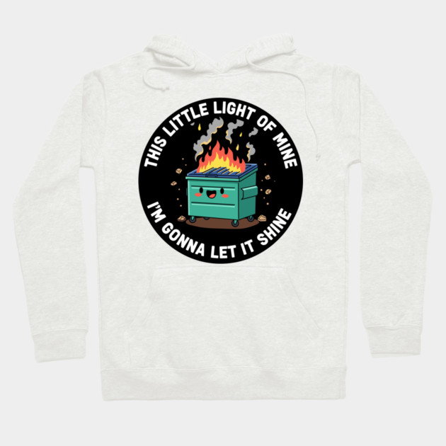 Let It Shine Hoodie by enrynz