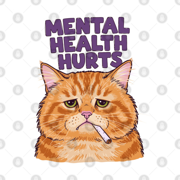 Mental Health Hurts by enrynz