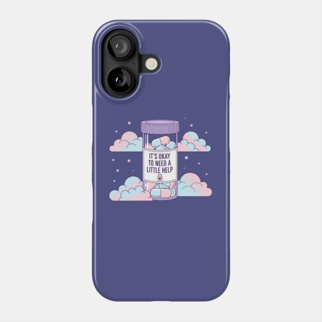 It's Okay To Need Help Phone Case by enrynz