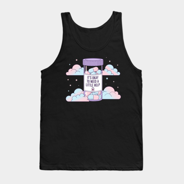It's Okay To Need Help Tank Top by enrynz