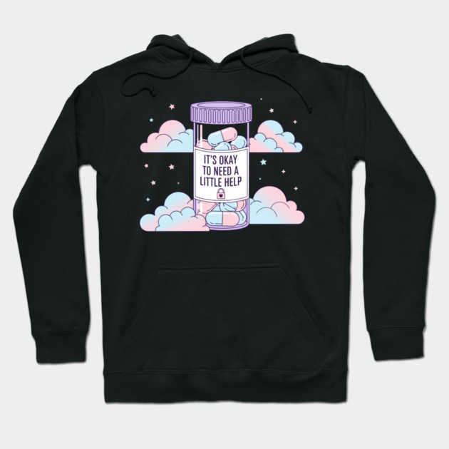 It's Okay To Need Help Hoodie by enrynz
