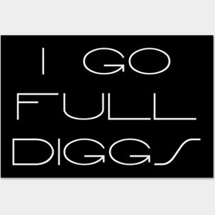 Sliders - I GO FULL DIGGS - as featured on The Rewatch Podcast Posters and Art