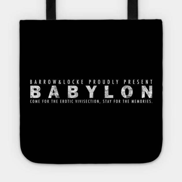 Babylon Tote by Old Gods of Appalachia