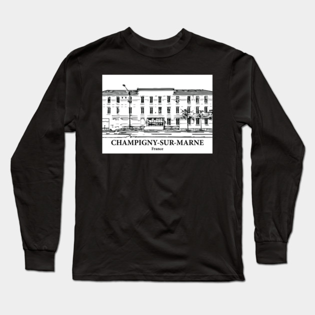 Champigny-sur-Marne - France Long Sleeve T-Shirt by Lakeric