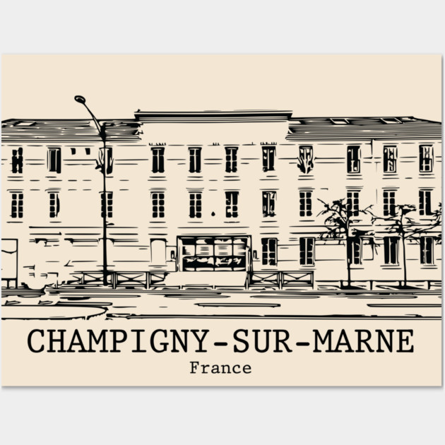 Champigny-sur-Marne - France Wall Art by Lakeric