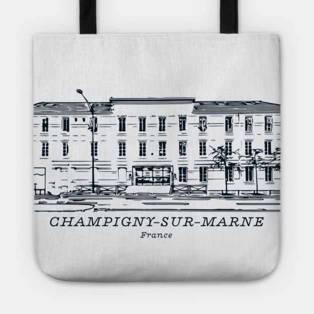 Champigny-sur-Marne - France Tote by Lakeric