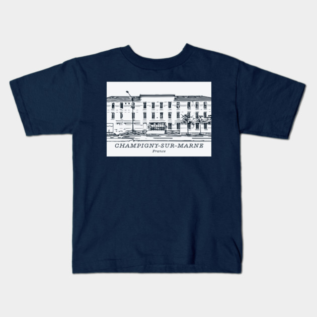 Champigny-sur-Marne - France Kids T-Shirt by Lakeric