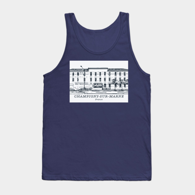 Champigny-sur-Marne - France Tank Top by Lakeric