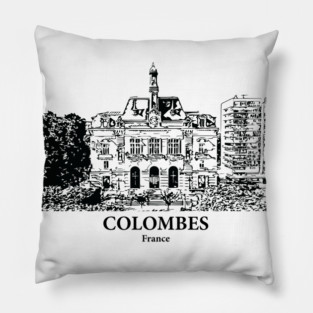Colombes - France Pillow