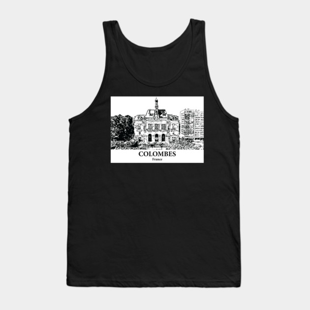 Colombes - France Tank Top by Lakeric