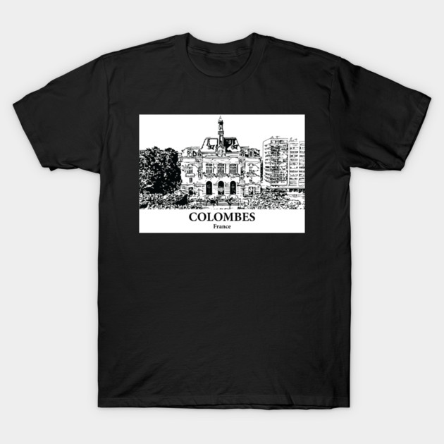 Colombes - France T-Shirt by Lakeric