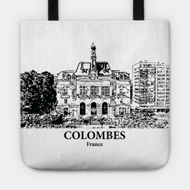 Colombes - France Tote by Lakeric