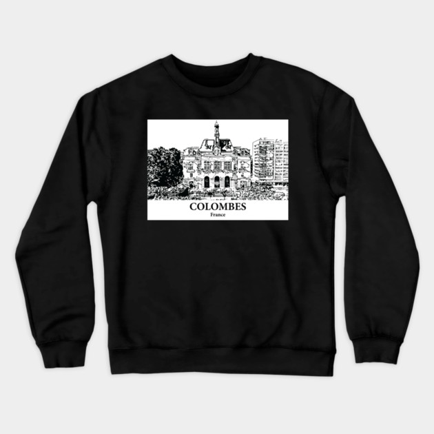 Colombes - France Crewneck Sweatshirt by Lakeric